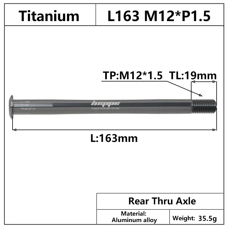 L163 M12x1.5 TL19