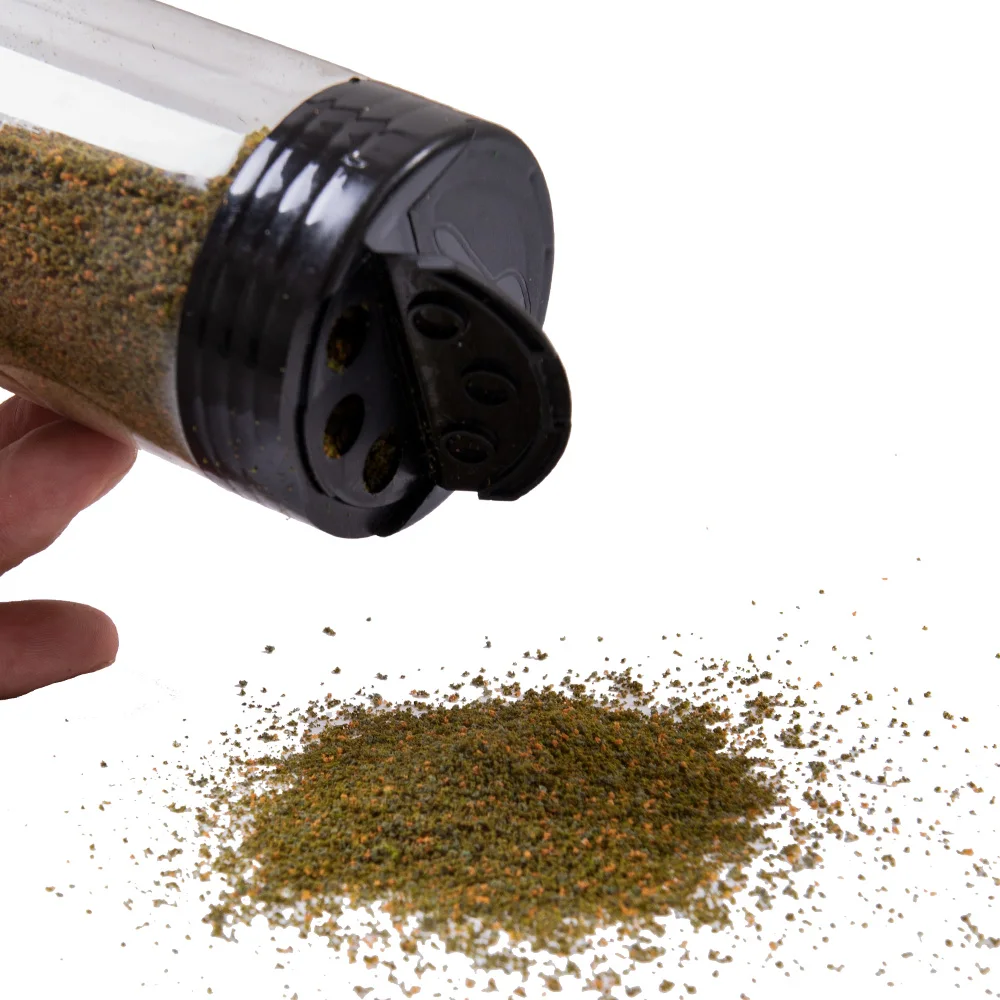200ML Gelände Vegetation Grasland Gras Pulver Schwamm Feine Partikel Modell Szene Landschaft Materialien DIY Modell Machen Materialien – Detail 6