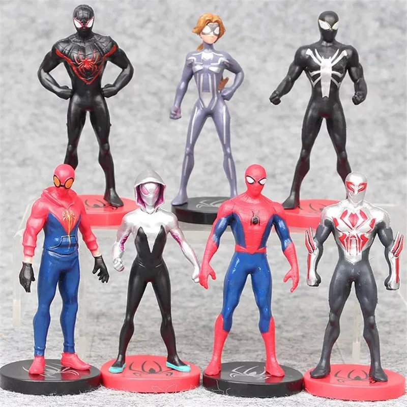 Marvel Suit The Amazing Spider-Man The Man Who Camn Back Venom Modello Fatto A Mano Con Ciondolo Di Base Anime Periferiche Toy Gifts