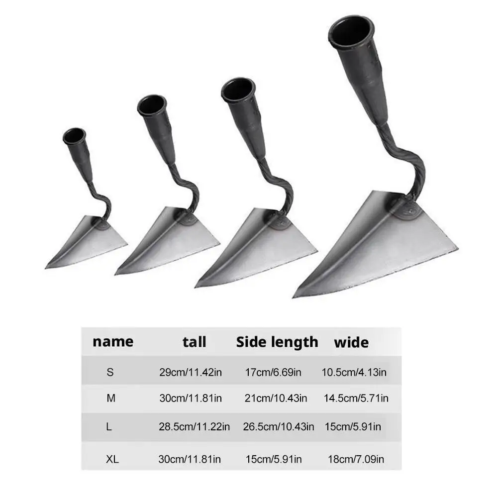 Hoes Dig The Ground Ditch The Ditch Hold Ridge Tip Land Shovel Soil Garden Weeding Tools Triangular Hoes