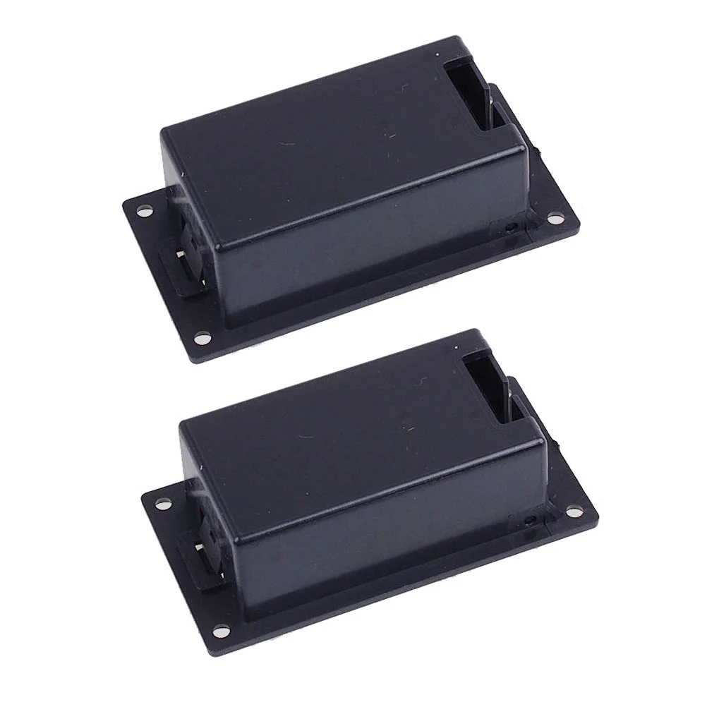 

2pcs 9V Guitar Pickup Holder Active Bass Guitar Box Replacement