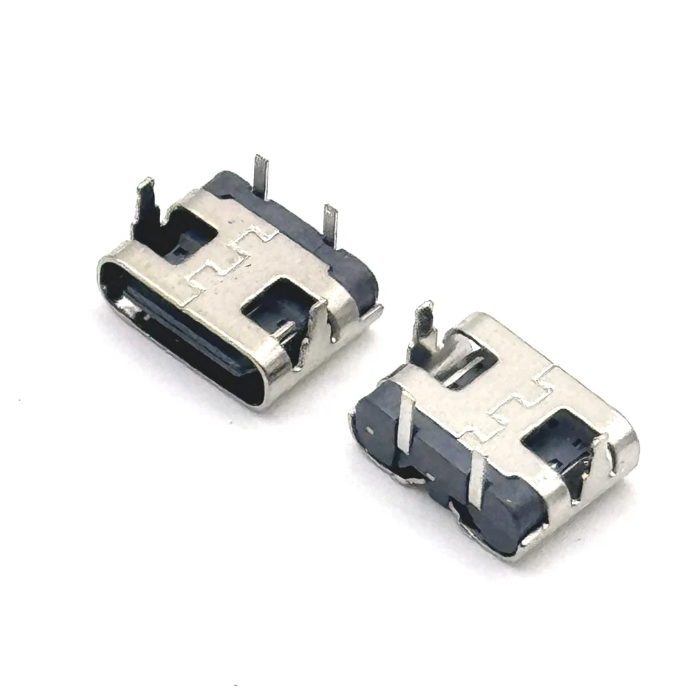 4Pin Type-C USB 커넥터 암 포트 잭 솔더 플러그 SMD SMT 안드로이드 전화 데이터 충전 소켓 마이크로 USB DIY 수리 어댑터
