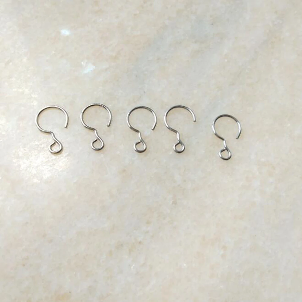 100pcs 16*9mm Chrome Metal S Hook Hanger Connector for Crystal Prisms Chandelier Wedding Party Christmas Tree Ornament DIY