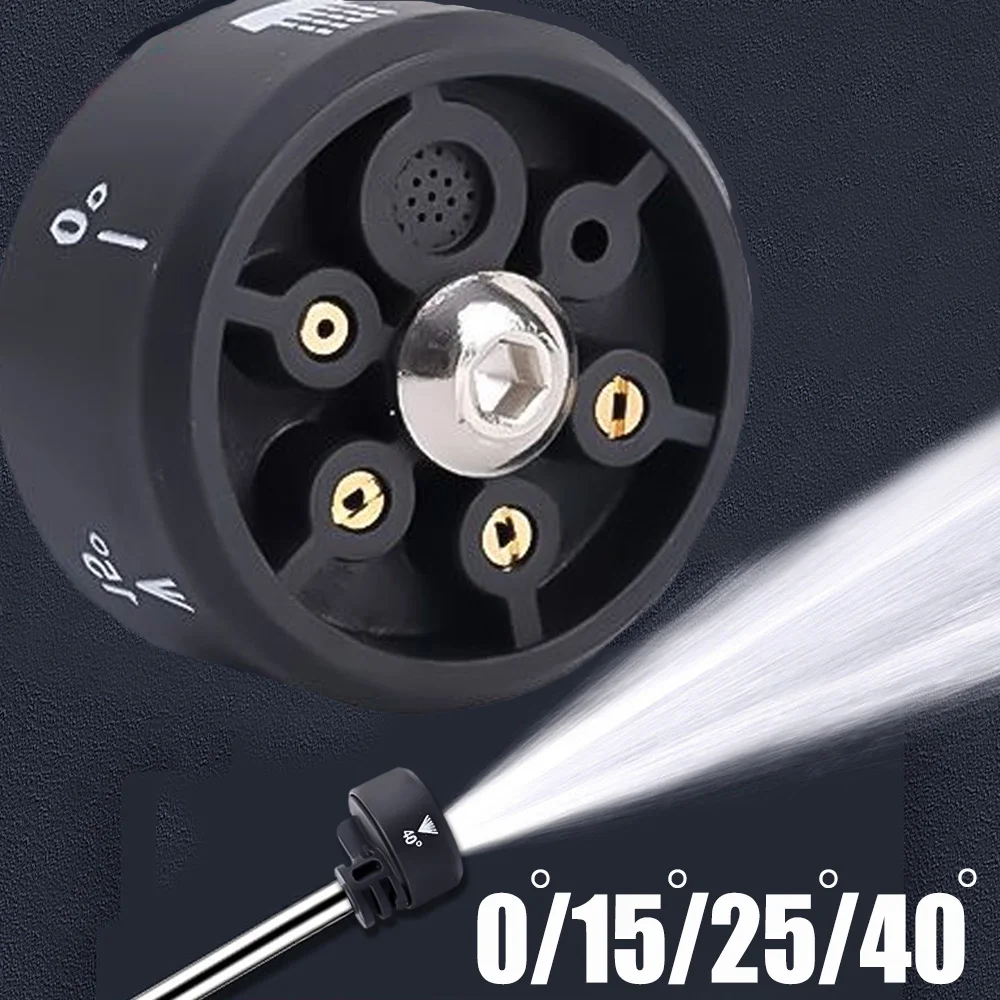

6 In 1 Car Cleaning Nozzle Adjustable Universal Cars Wash Nozzle Multifunctional Garden Watering Auto Wash Tools