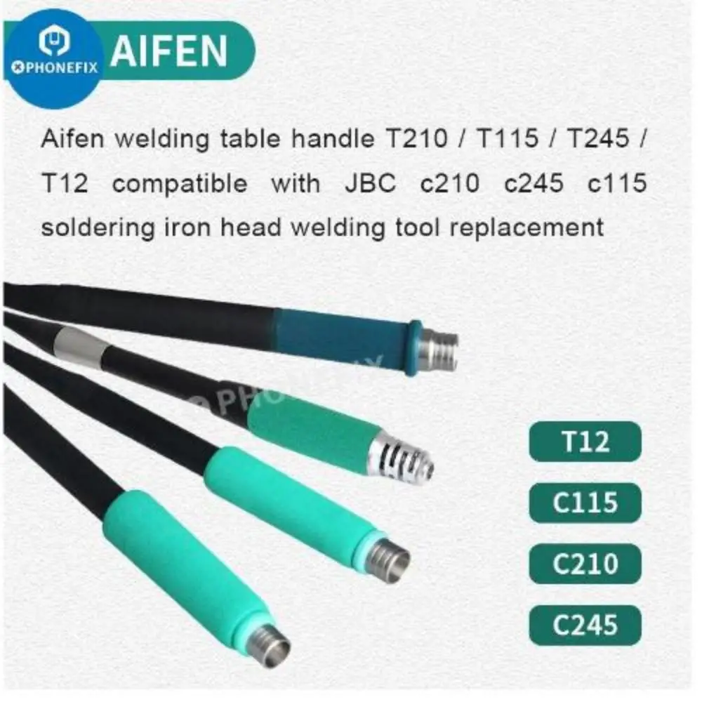 UniversalFiveholesSixPinsT115T210T245SolderingIronHandleForJBCC210C245C115SolderingTip5/6-HoleHandleReplace-AliExpress