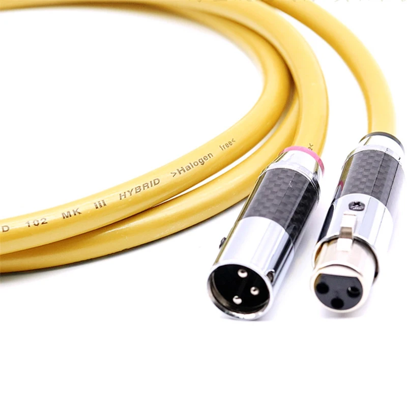 Van Den Hul D102 MKIII Hybrid XLR Balanced Cable Silver