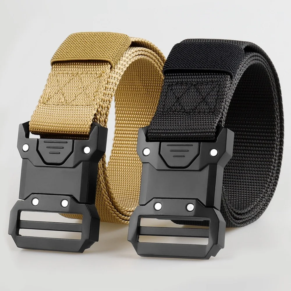 Adventure-Ready Tactical Waist Belt with Durable Automatic Buckle