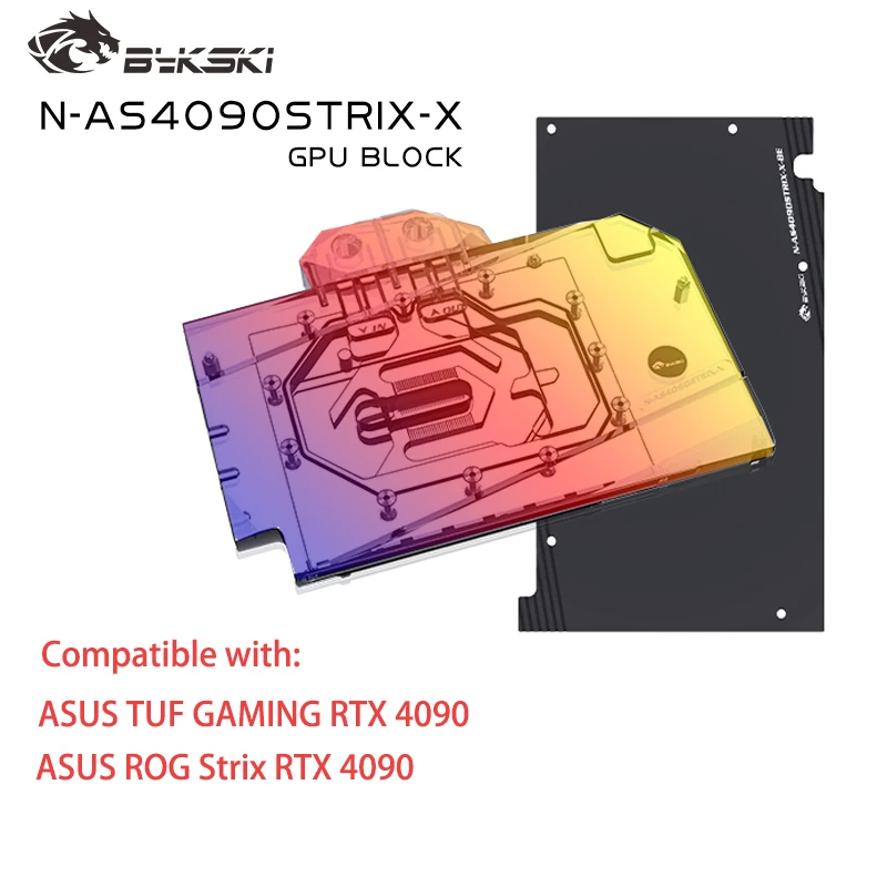 BARROW Water Block for ASUS GeForce RTX 4080 ROG TUF/STRIX GAMING O16G GPU  Card Copper Cooling Radiator RGB AURA BS-AST4080-PA - AliExpress