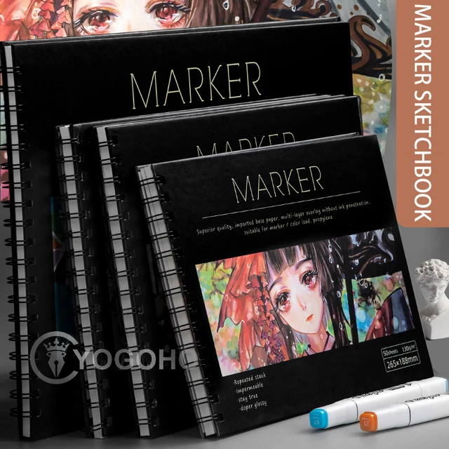 16K A4 8K Sketchbook 30 Sheets 160g Paper Loose Leaf Drawing Book Pad For  Art Graffiti Watercolor Painting Color Pencil Sketch