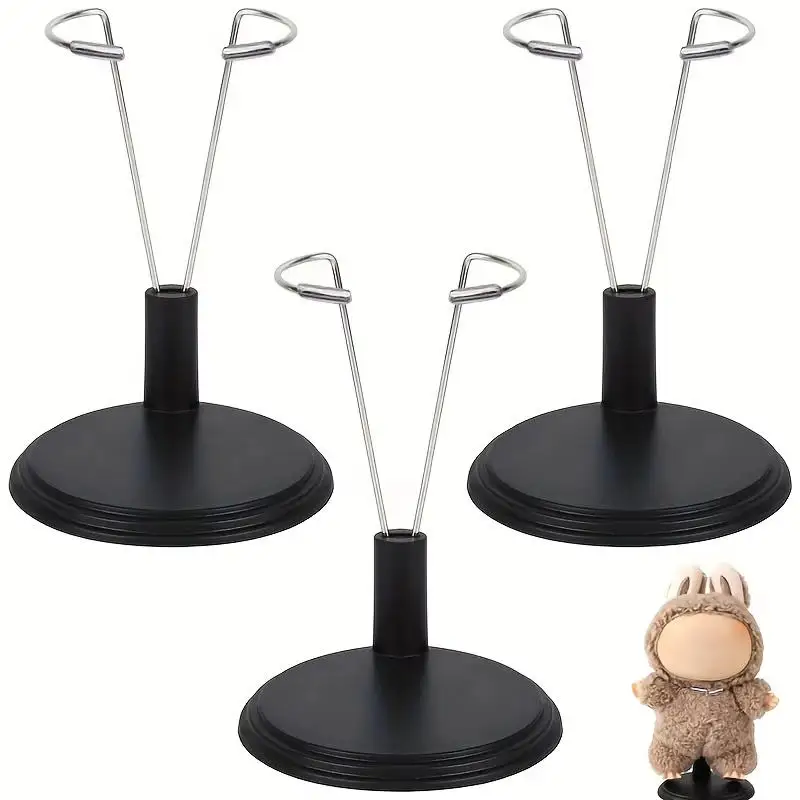 3/6PCS 인형 직립형 디스플레이 스탠드 플러시 브래킷 핸드헬드 지원 사진 다기능 장식 용품