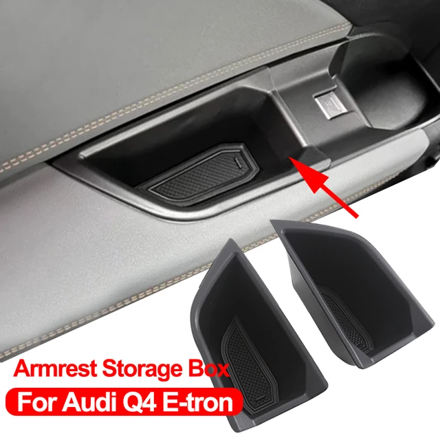 Zentrale Aufbewahrung sbox Tür Telefon Handschuh Armlehnen box für Audi Q4 E -Tron Q5 Tür Aufbewahrung sbox Armlehnen halter abs Aufbewahrung zubehör -  AliExpress