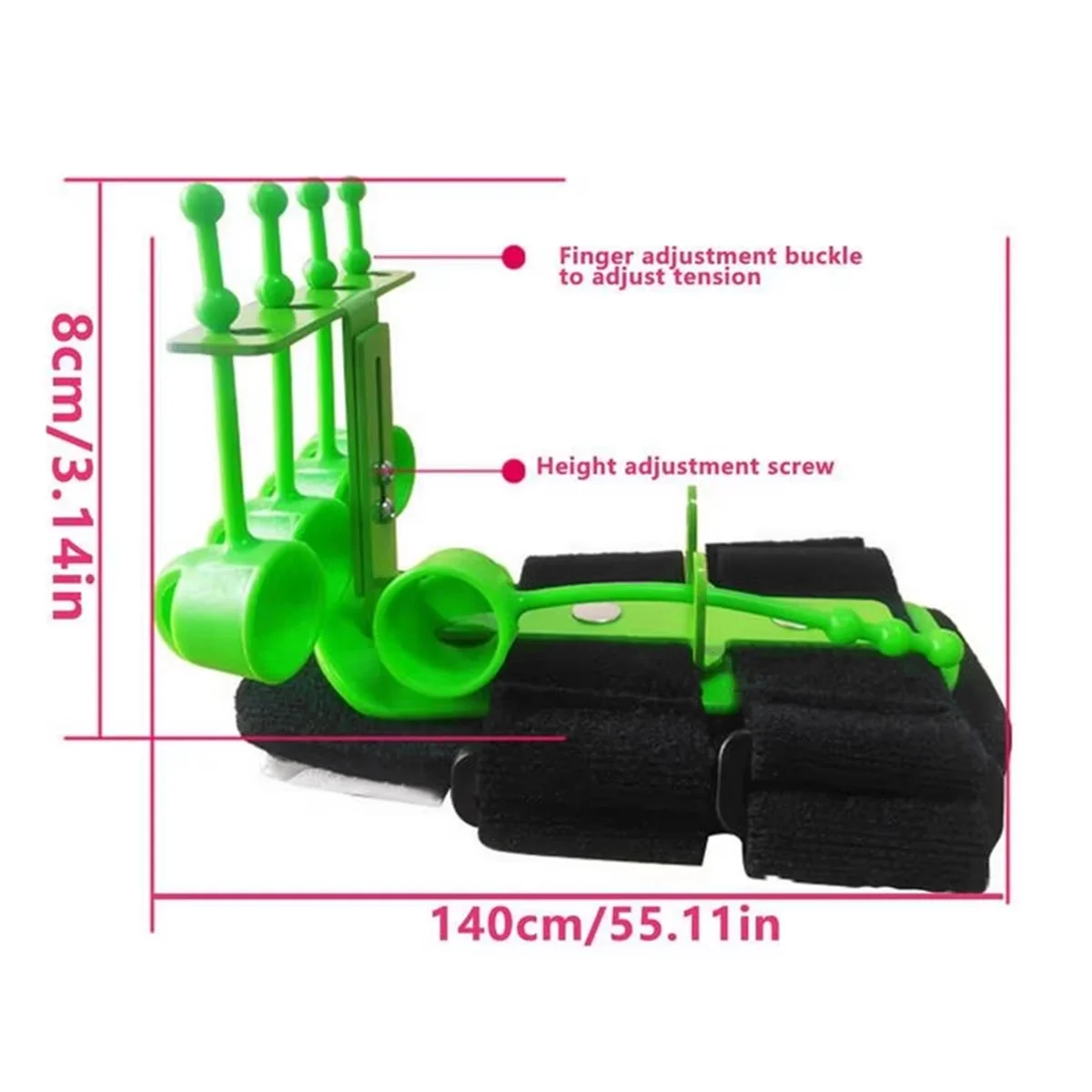 BAAU Hand Finger Grip Forearm Grip Strength Muscle Recovery Workout Gripper Fitness Gym Exerciser Hand Trainer Rehabilitation