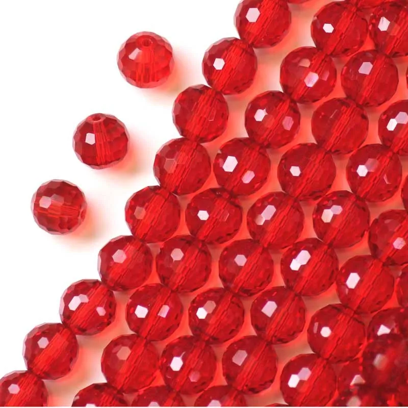 Glass Beads Faceted Crystals Jewelry 100pcs Round 6mm Crystal Beads Wholesale Aliexpress