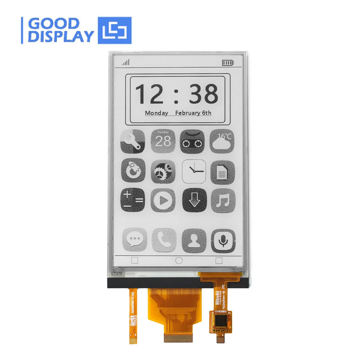 หน้าจอ E-Paper สัมผัส 4.26 นิ้ว สำหรับ ESP32 รุ่น GDEQ0426T82-FT01C