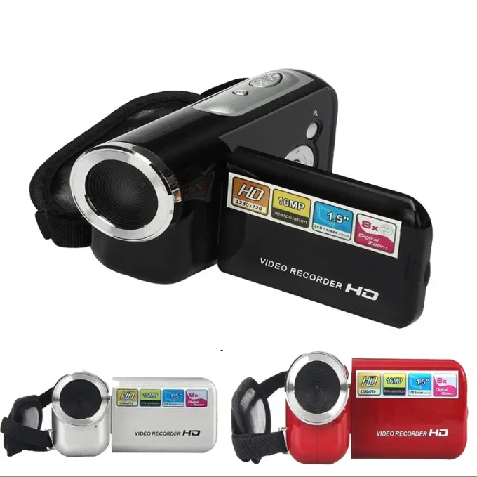Mini Videocamera Schermo Lcd Videocamere Digitali Multifunzionali Ad Alta Definizione Fotocamere Dv Regali Per Principianti Per Bambini