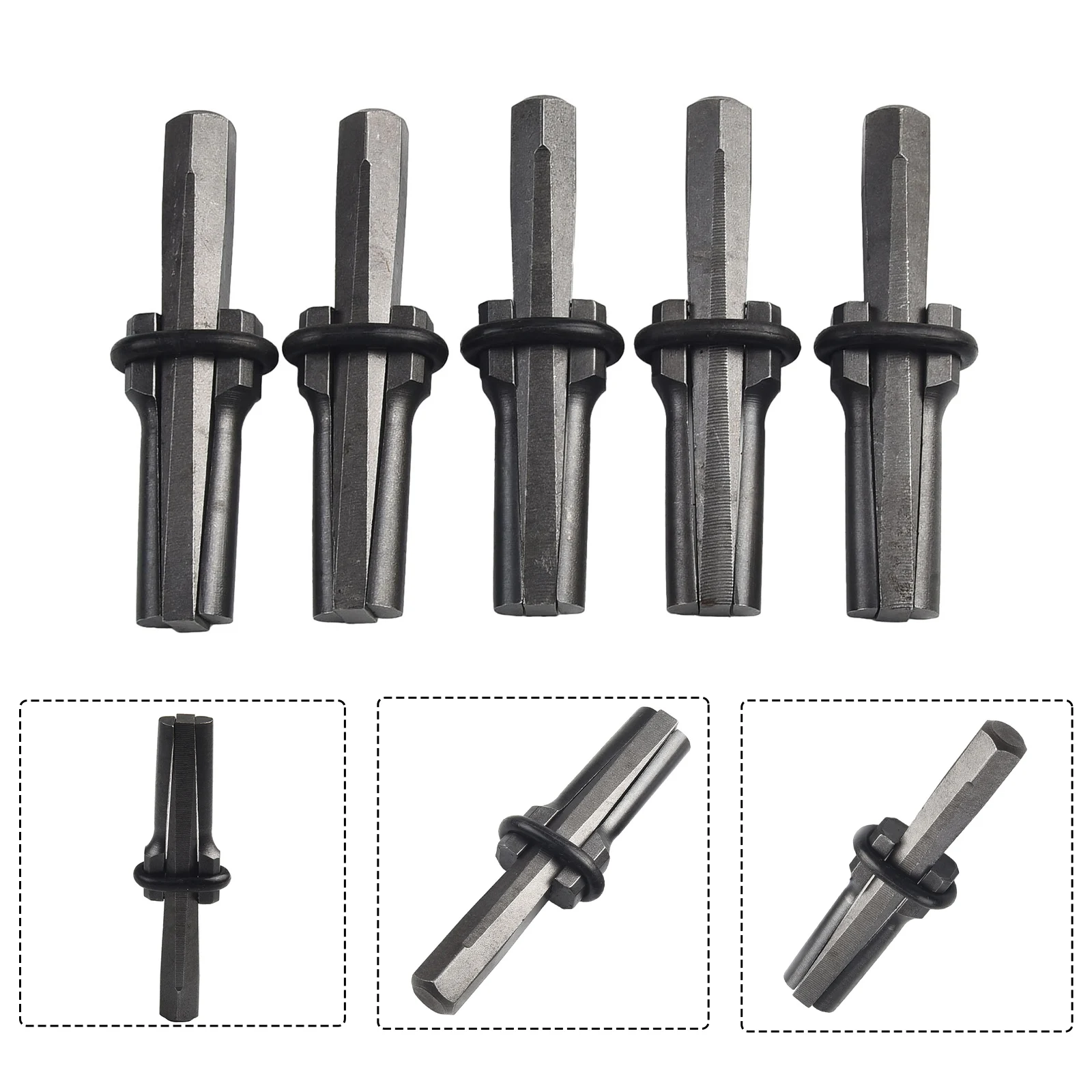 

5pcs Metal Plug Wedges Concrete Rock Stone Splitting Tool For Rock Granite Marble Splitter Expansion Tools Wedges Chisels 18mm