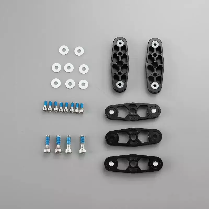 Ensemble de clips d'hélice en alliage d'aluminium pour drone agricole MG-1 M600 Power 2170, disposés sur fond neutre.