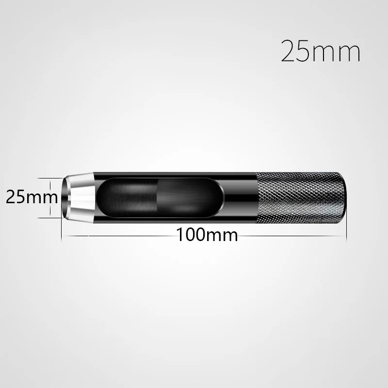 Tanio 16mm-25mm skórzany dziurkacz obszycie dookoła dziurkacze skórzany materiał okrągły dziurkacze pasek sklep