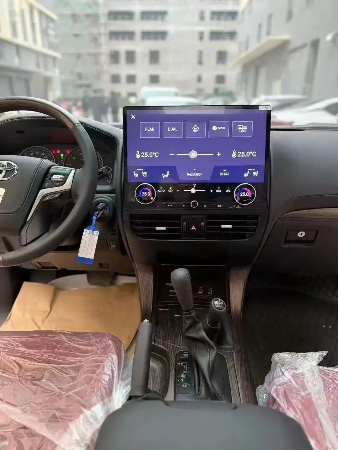 16.8inch Touch Screen For  Toyota Prado 120 2002-2009/ Lexus Gx470 2004-2009 Android 13 Auto Car Radio Multimedia Video Player Carplay