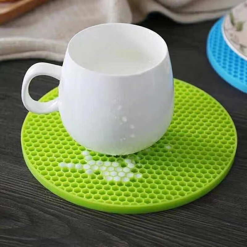 Round Silicone Heat Resistant Table Mat