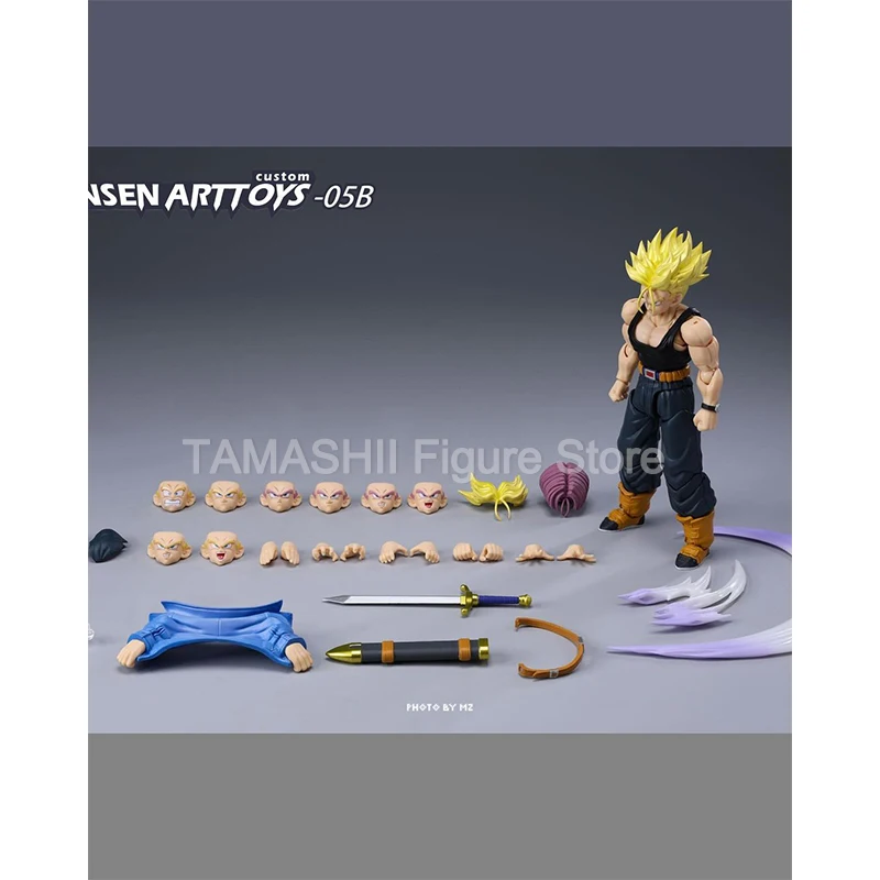 Tonsenarttoys-ドラゴンボールShfトランクスアクセサリー,カスタム
