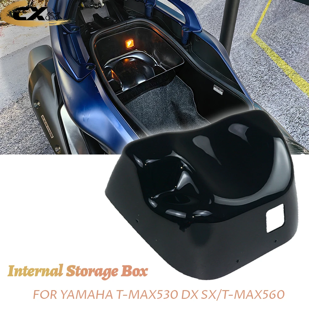 

CX For yamaha tmax530 dx sx TMAX 530 DX SX t max530 dx sx 17-21 T MAX560 tmax 560 t max560 20-21 Motorcycle Internal Storage Box