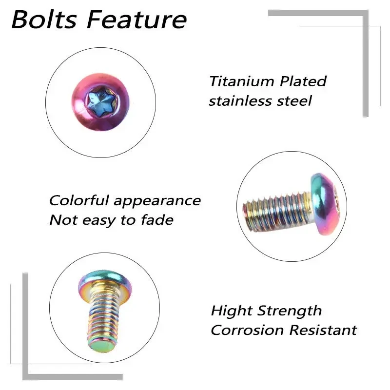 Bulloni Rotore Freno A Disco In Acciaio Inox, M5 X 9 Mm, Impedisce L - Foto 6