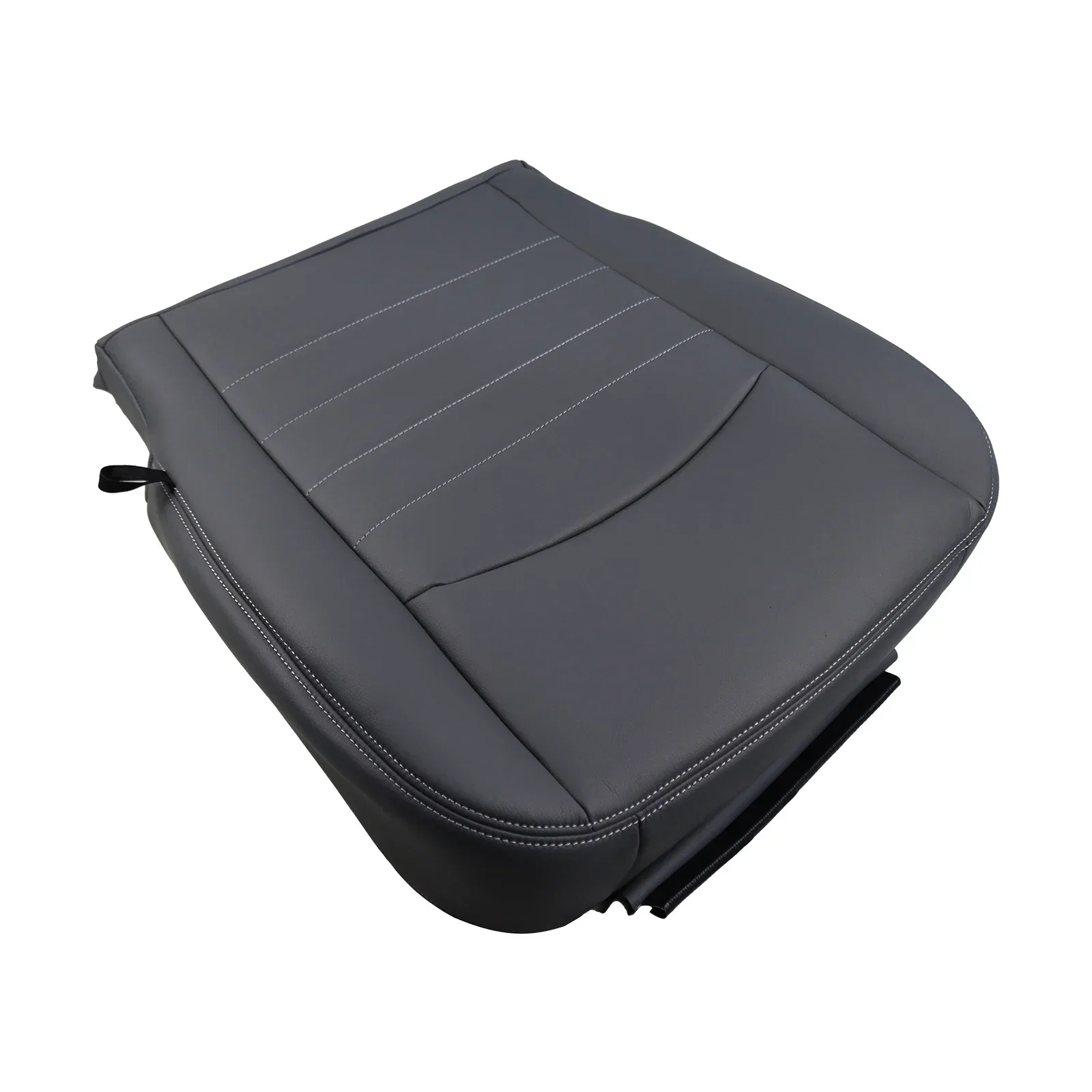 Grey Vinyl Driver Seat Cover for Ram 1500 Work Truck