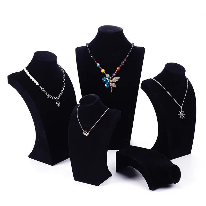 

High end necklace display rack, jewelry neck mold jewelry rack, portrait model neck counter, jewelry rack, stall display rack