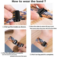 Bracelet en nylon tressé pour Apple Watch Ultra 3 2 49mm 11 10 46mm 42mm 9 8 7 45/41mm, bracelet magnétique iWatch 6 5 SE 44/40mm Correa 5