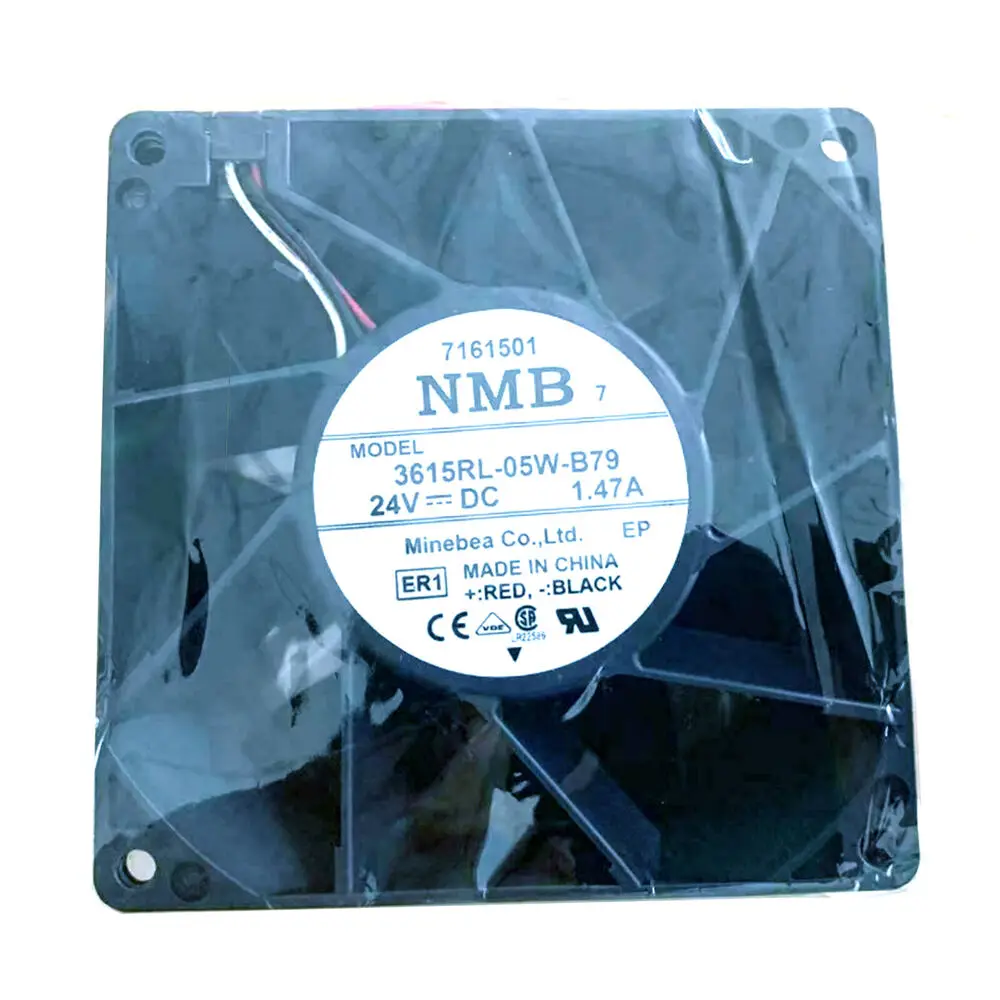 

New In Box NMB 3615RL-05W-B79 Cooling Fan DC24V 1.47A