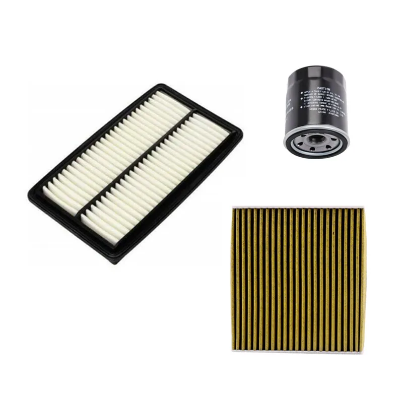 

3 / Filter Set For Honda Pilot (3rd Generation 2016-2022) Ridgeline (2nd Generation 2017-) Air Filter, Oil Filter, Cabin Air Fil
