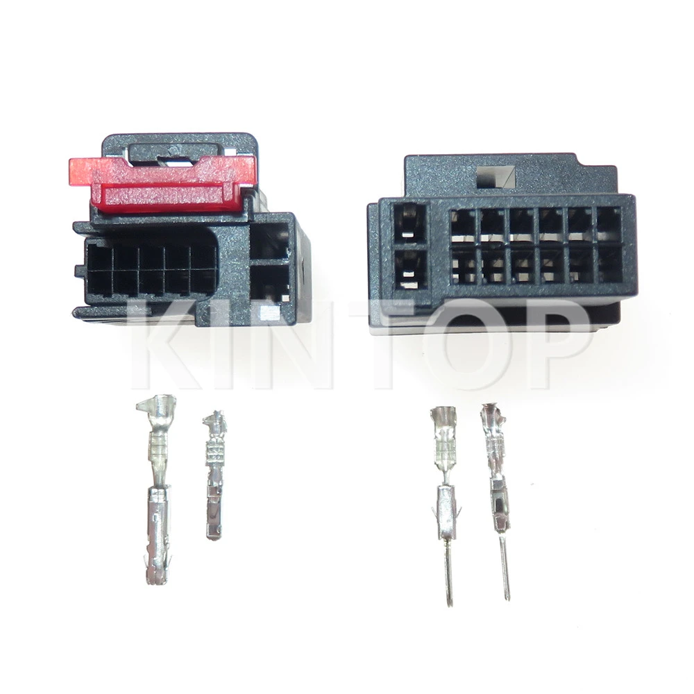 Car Composite Connectors 1 Set 14 Pins Auto AC Assembly Wire Cable Socket With Wires 500972726 5Q0972726