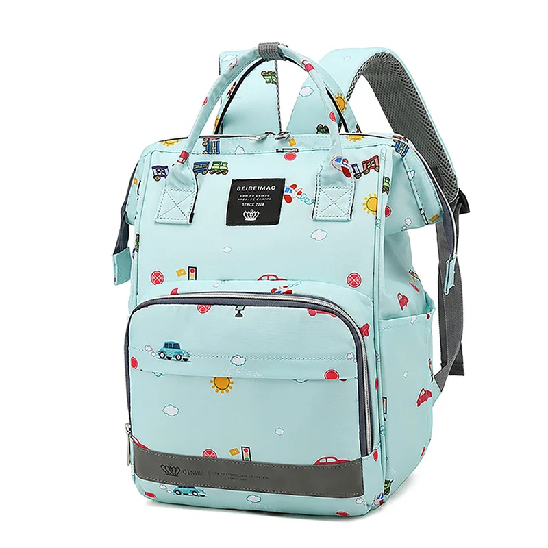 New Maternal and Child Mummy Bag Multi-Functional Backpack Waterproof Lightweight for Going out Large-Capacity Backpack functional and stylish backpacks Stylish Backpacks