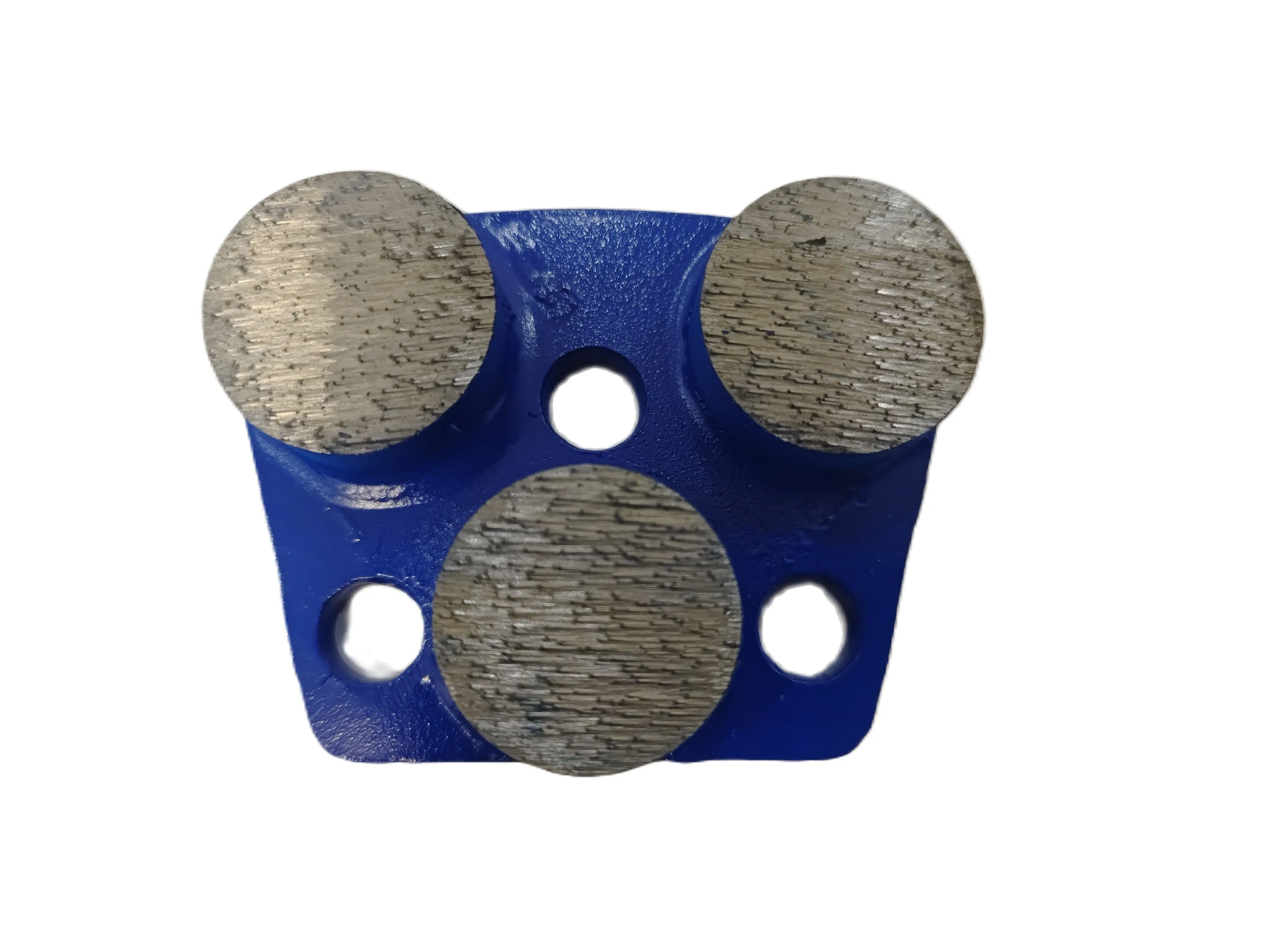 

3-button Type Trapezoid Metal Bond Diamond Concrete Grinding Puck Scraper Shoe Disc for Floor Girnder