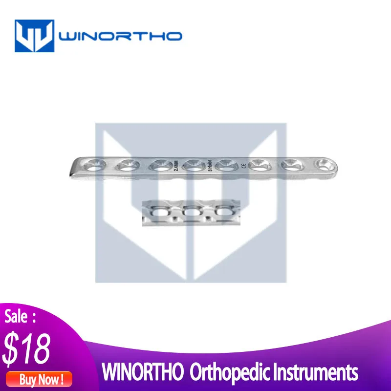 

2.4/2.0mm LC-DCP plates veterinary orthopedic instruments pet animal surgical Compression winortho