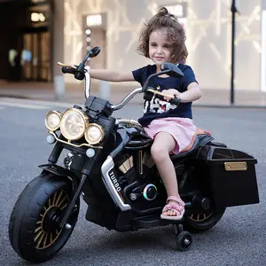 Cadeau- Moto électrique Jouet Cadeau Enfant Véhicule pour enfants Jaune1297