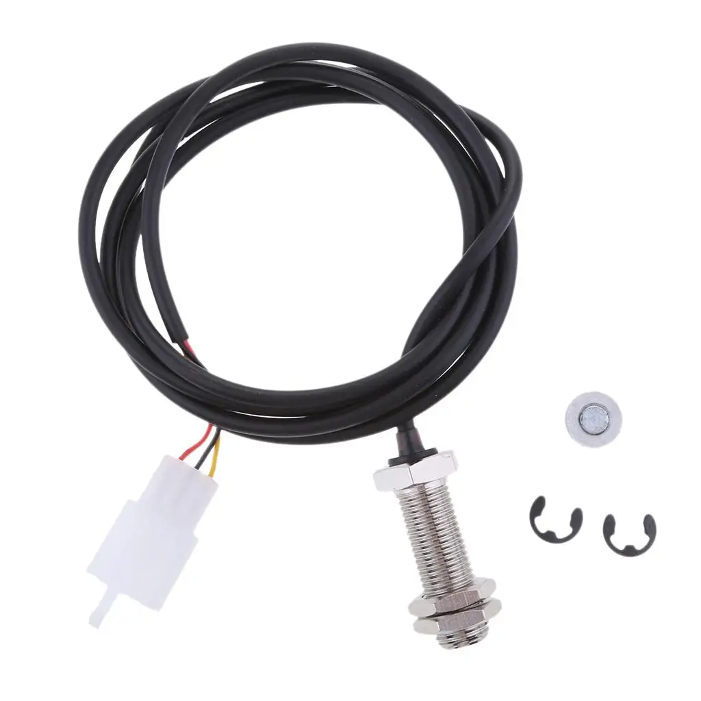 Sensor +Magnets for Motorcycles Digital Odometer Speedometer motorcycle speedometer speedometer sensor cable
