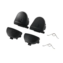 

Black Replace Buttons R1 L1 R2 L2 Triggers for Dualshock 4 For PS4 Controller Game Accessaries PS4 Button with 2 Spring
