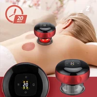 Body Cupping Scraping Massager Smart Electric Vacuum Cupping Heating Suction Cup Device for Body Back Neck Arm Massger 1