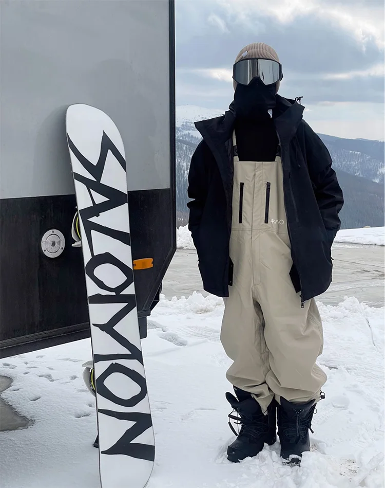 Unisex Warm Waterproof Snow Jumpsuit 