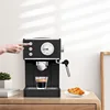 Italian Semi-Automatic Coffee Maker Household Concentrated Steam Frothing 20Bar 1.2L Desktop Espresso Machine With Pressure Gage 4