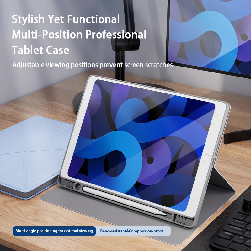Smart Fold Stand Cover for Tablets - Premium Protective Shell for Various Models