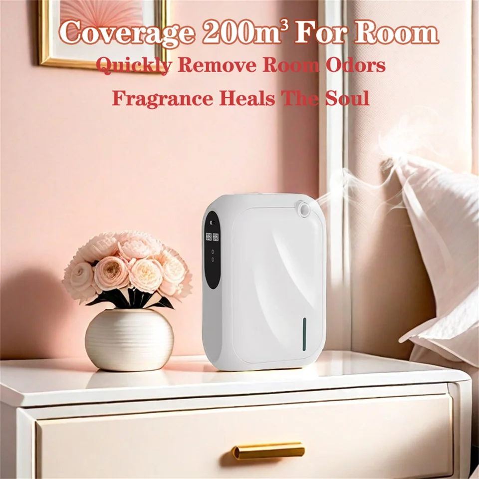 Diffuseur de parfum d'intérieur avec contrôle par application Bluetooth, couverture de 200 m³_voghion.com