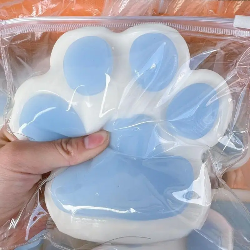 Fidget Toy Cat Paw Squishys Cute Cat Paws Slow Rebound Decompressions Reduce Stress Kids Toys Gifts
