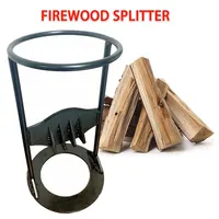 Manual Firewood Distributor,Firewood Distributor Wedge Hatchet ,Handmade Cast Iron Kindling Firewood Splitter,Outdoor Tool 1