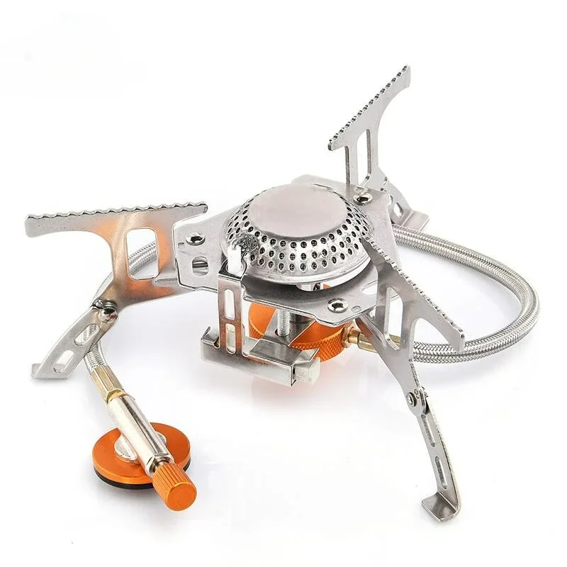 

Camping Gas Stove Outdoor Tourist Burner Strong Fire Heater Tourism Cooker Survival Furnace Supplies Equipment Picnic