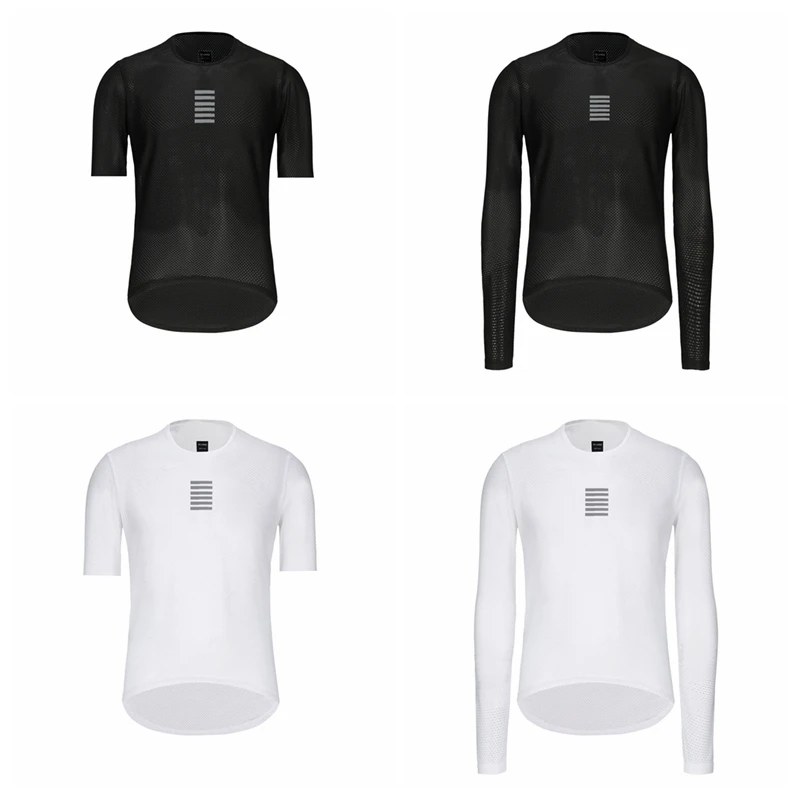 RSANTCE Cycling Base Layer 2024, Men Long Sleeve Short Sleeve Summer MTB Bike Undershirt Tops Outdoor Bicycle Clothing Underwear