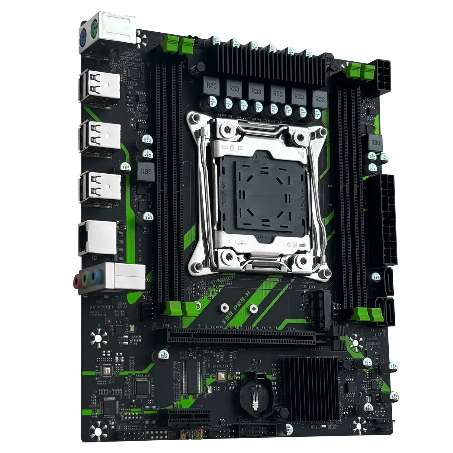Intel LGA2011-3 Xeon E5 2630 V4 CPU 세트가 포함된 MACHINIST PR9-H X99 마더보드 DDR4 2*8GB 2133MHz RAM 메모리 키트 M-ATX NVME M.2