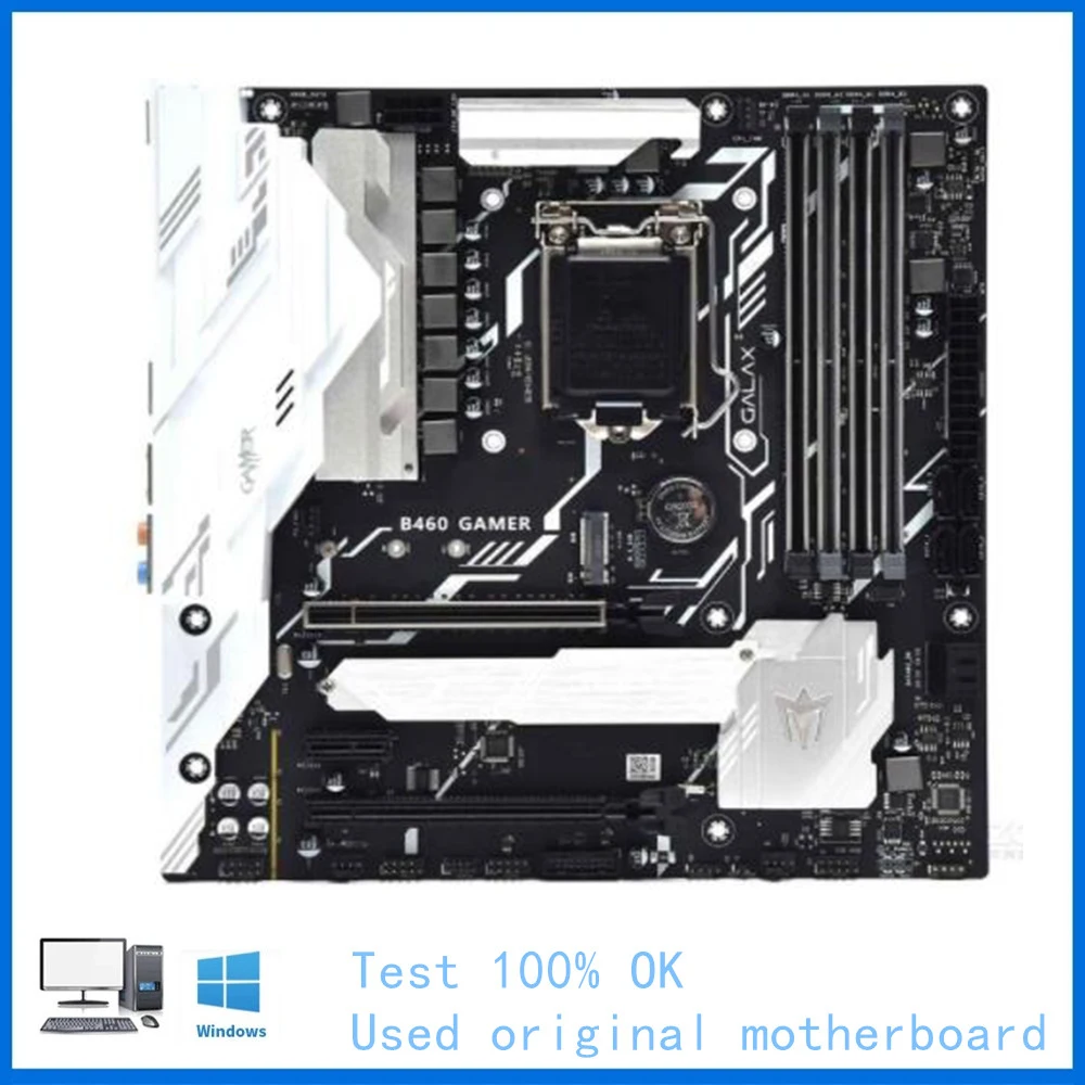 Scheda Madre B460 Utilizzata Per La Presa Della Scheda Madre Del Giocatore Galax B460 Lga1200 Ddr4 128G Supporto Per Scheda Madre Desktop 10400 10700